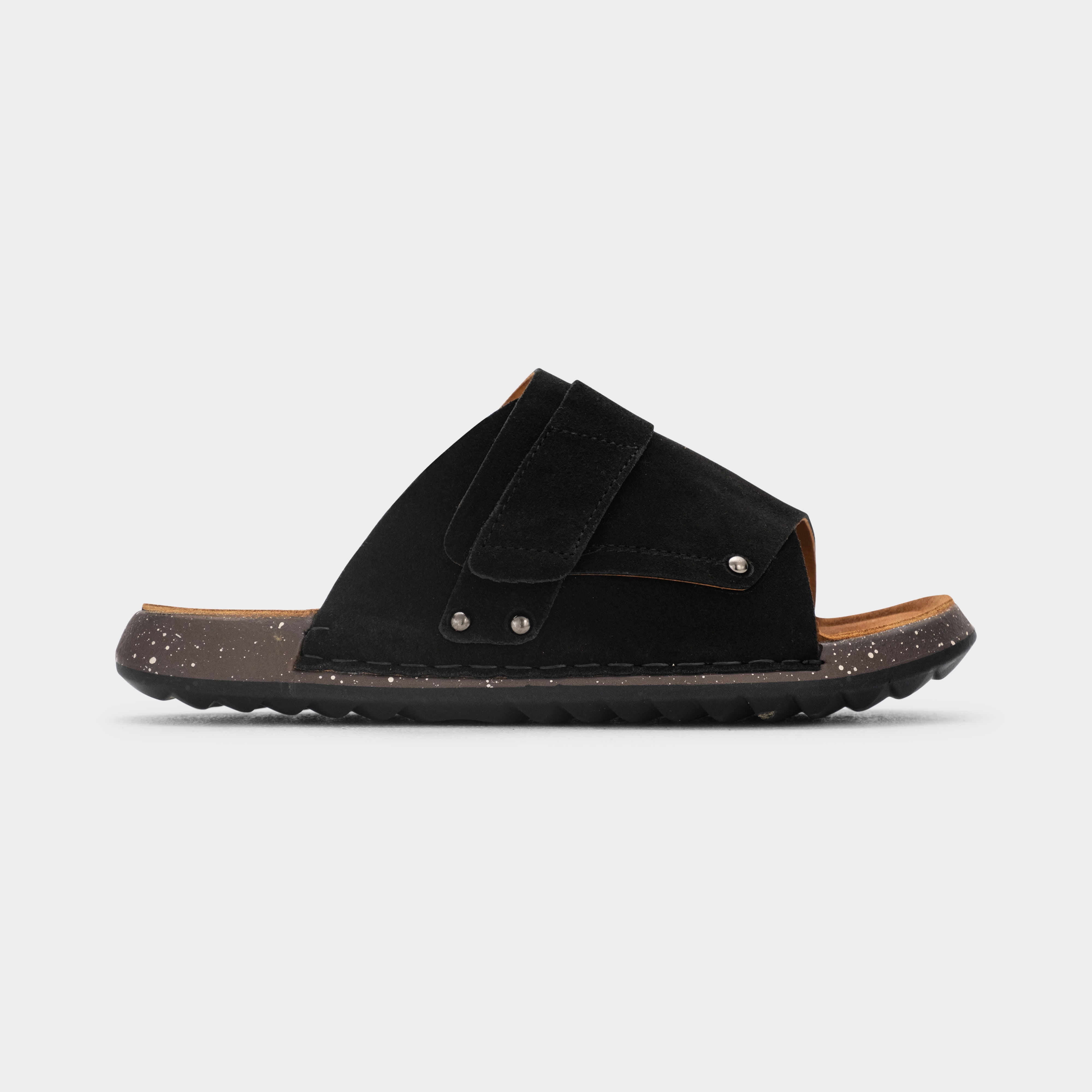 Suede Slides