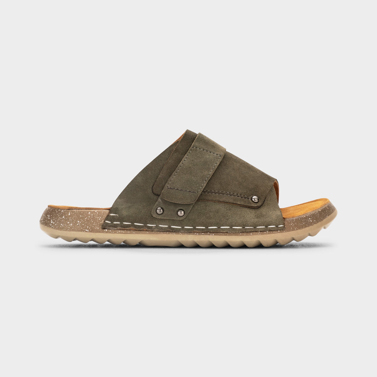Suede Slides