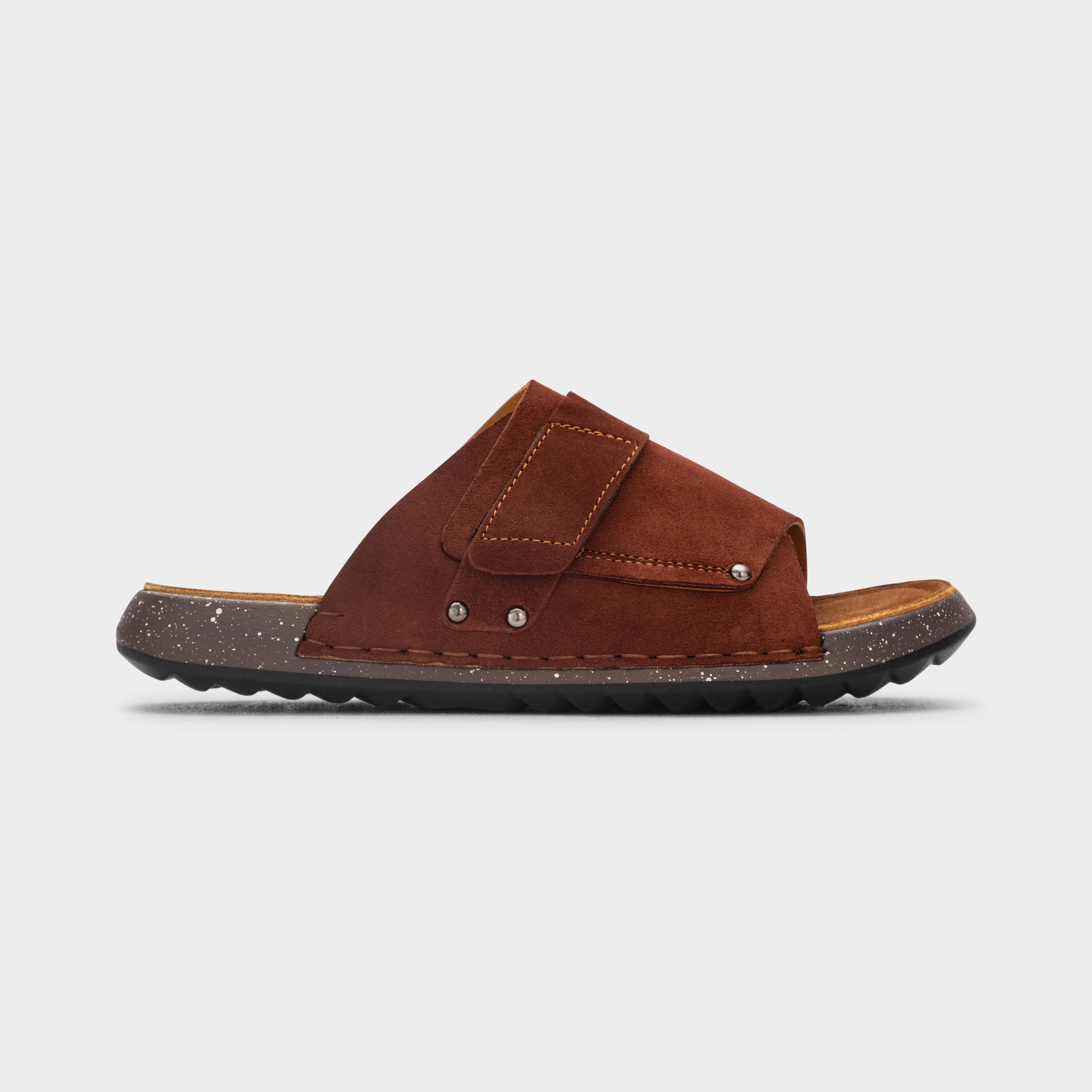 Suede Slides